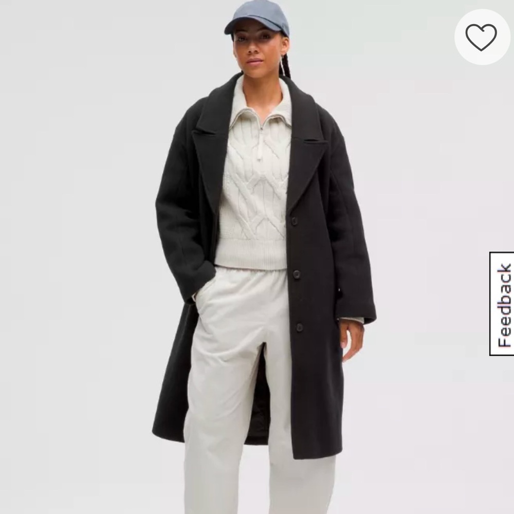 Lululemon Relaxed-Fit Wool Overcoat
DESIGNED FOR CASUAL